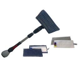 Ecoshine™ Pro Indoor Window Cleaning Kit  90cm reach, with 4 pads selection