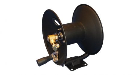 Metal Hose Reel only - 15mtrs (50 feet) of 3/8inch high pressure hose