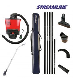 Battery Powered Streamvac™ Internal Dusting Cleaning System - 8.5mtr