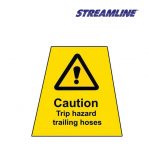 Trip Hazard Trailing Hose MINICONE Label