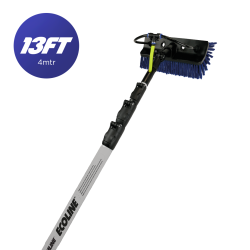 Ecoline&trade; Glass Fibre Telescopic Pole 3-Section, 4.0mtr, 16ft Reach (Brush Not Included)