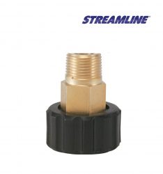 High Pressure M22 Threaded Female Connector coupling, with 1/4inch Male Thread