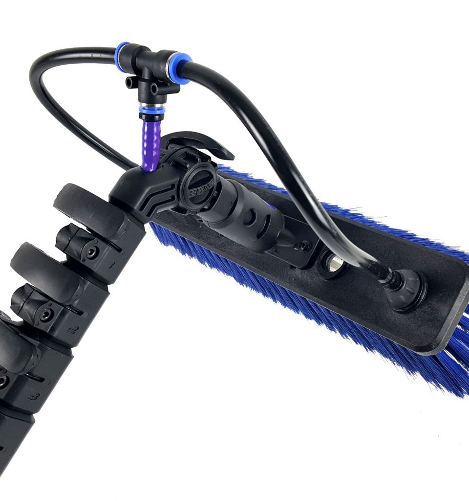 Telescopic Water Fed Pole – 8ft/2.44mtr (14ft Reach)  Streamline&reg; OVA8&reg; 24T Carbon Fibre