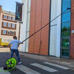 Telescopic Water Fed Pole – 40ft/12.2mtr (43ft Reach) Streamline&reg; OVA8&reg; 30T Carbon Fibre