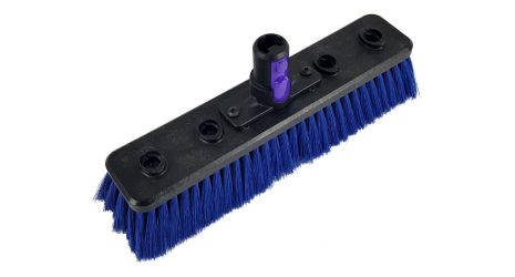 10 inch (260mm) Streamline® Ova8® Medium Dual Bristle Brush, with Ova8® 90 degree quick release socket