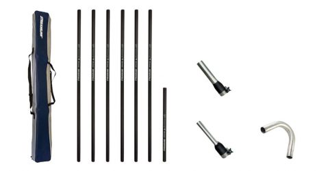 Streamvac™ Gutter Cleaning Pole Set Complete with Head and Accessories - 38ft/11.5mtr Reach