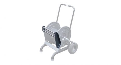 Hose reel high pressure 300' x 3/8 inch - a-frame type with trolley & hose guide