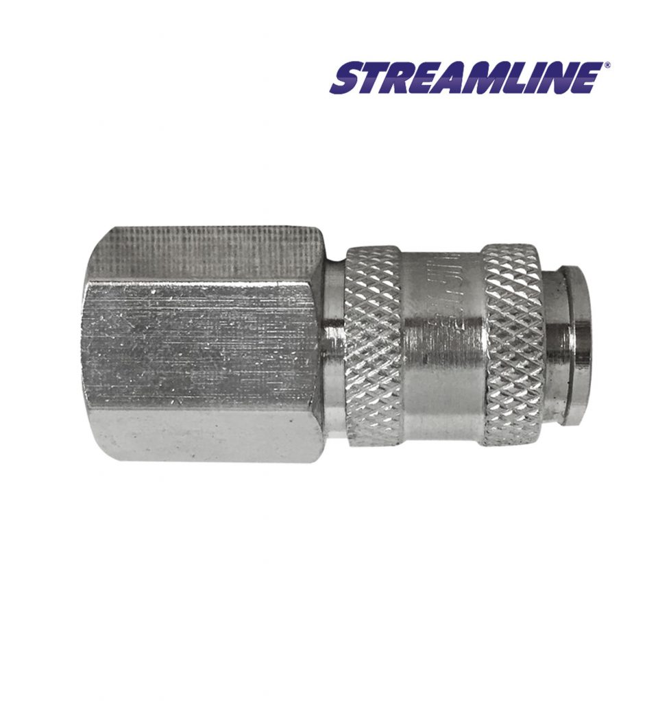 Streamline® 21 Series Female Connector – 1/4 inch female thread