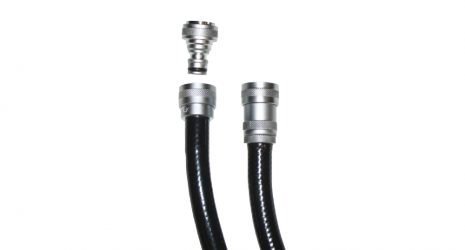 Stainless Coupler Hose Kit, from Tap Connector to Filter Vessel