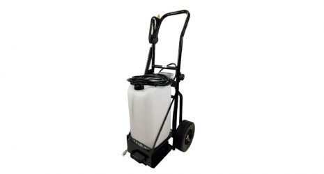 The Streamline® Softclean™ 25ltr Trolley System with digital controller, lithium battery and charger