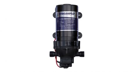 Streamflo® Pump 12v 100psi 6.0lpm 1/2inch m/m