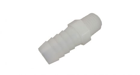 Nylon 1/4 inch M x 12mm Hosetail