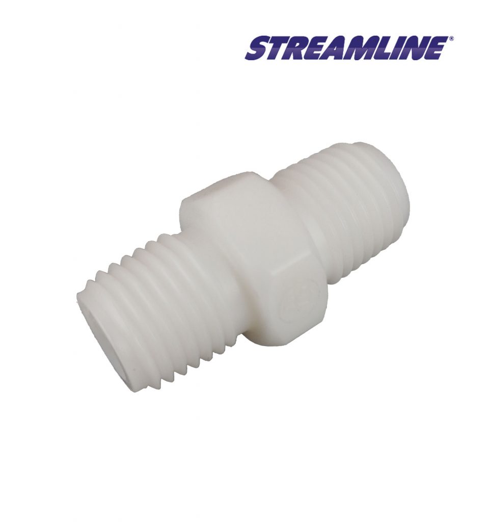 Nylon Male Union - 1/4x1/4 Streamline Hose Accessories Parts
