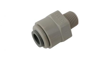 1/4 inch Push Fit - 1/8 inch Male Adaptor