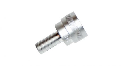 Stainless Female Stop Coupler with 12mm hose tail