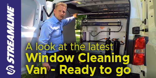 The latest window cleaning van ready to go!