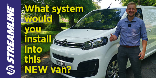 New window cleaning van, ready for a system