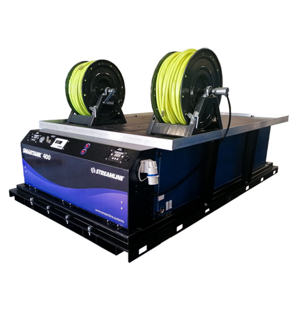 Smartank&reg; 400ltr Skid system complete with pumped RODI filtration