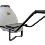 Comet 120-litre Barrow – tank mounted on sturdy metal frame with large 15 inch wheels