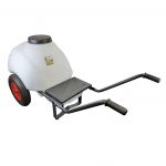 COMET 120-litre Barrow – tank mounted on sturdy metal frame with large 15 inch wheels