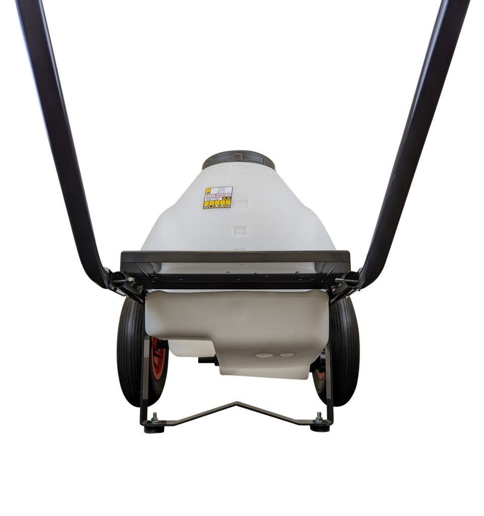COMET 120-litre Barrow – tank mounted on sturdy metal frame with large 15 inch wheels