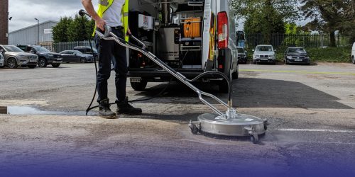 High Pressure Flat Surface Cleaning