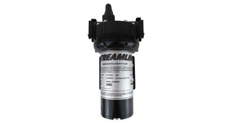 Streamflo® Pump 12v 90psi 20.8lpm Quick-fit Ports with 3/4inch hosetails - Viton Seals