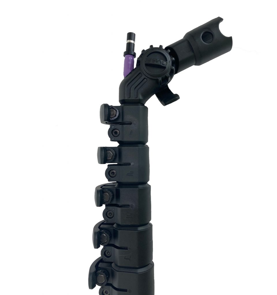 Telescopic Water Fed Pole – 8ft/2.44mtr (14ft Reach)  Streamline&reg; OVA8&reg; 24T Carbon Fibre