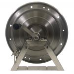 Hose Reel High Pressure 150′ x 3/8 inch – Stainless Steel A-frame type