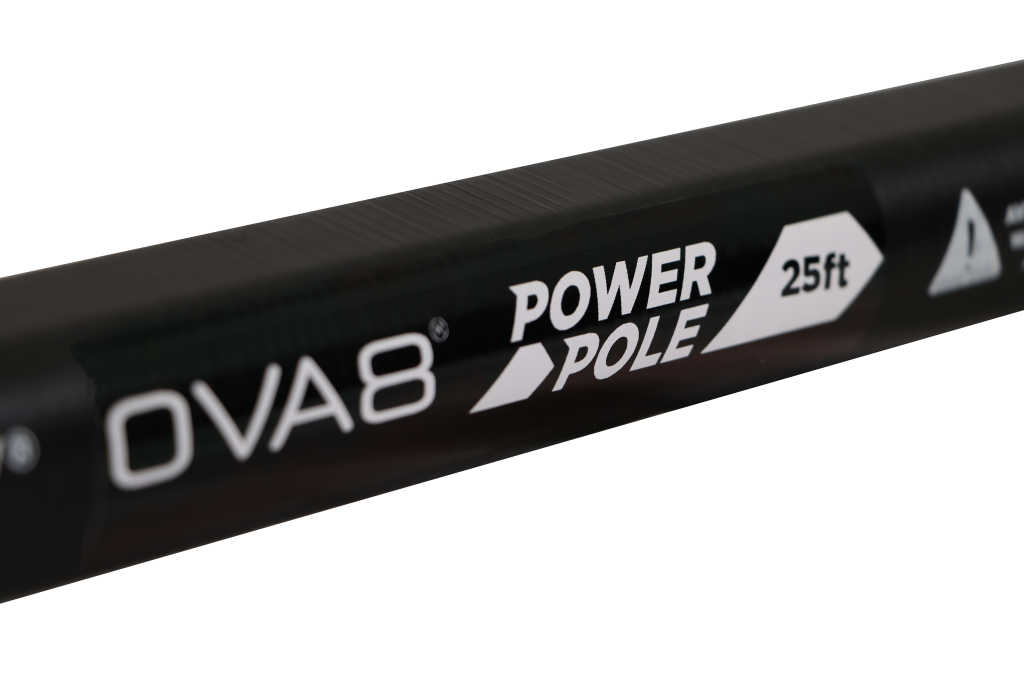25ft Streamline® OVA8® power pole