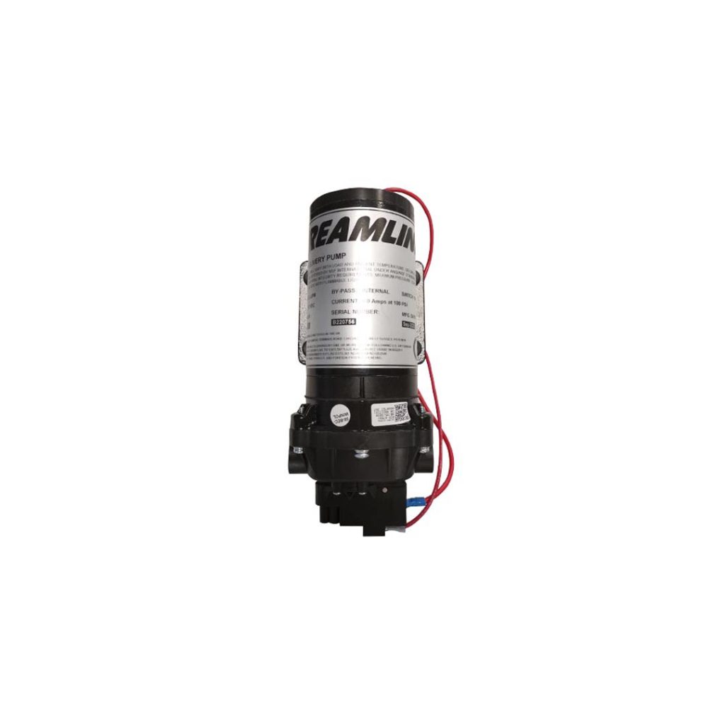 Streamflo&reg; Pump 12v 100psi 5.5lpm 3/8F threaded ports