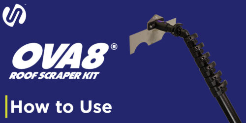 How to Use the OVA8 Roof Scraper